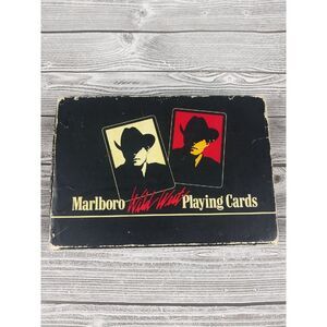 VTG 1991 Marlboro Wild West Playing Cards